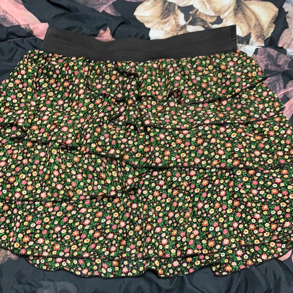 Colorful flower skirt